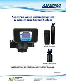 AspenPro Water Softening Manual